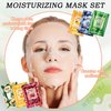 WENJLYJ 22PCS Face Mask Set,Moisturizing Facial Sheet Mask,Hydrating Face Mask Skin Care