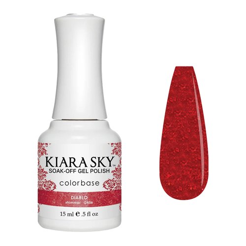 Kiara Sky Soak Off Gel Nail Polish 0.5 fl oz, DIABLO (G456)