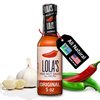 Lola’s Fine Hot Sauce - Original | Signature Recipe 5 Fl Oz | Family Recipe | All-Natural, Gluten-Free, Keto | Created With Red Jalapeños, Habanero Peppers, Garlic, and Lime