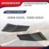 Magimaker 2Pcs Windshield Wiper Side Cowl Cover Trim 55084-02250 55083-02010 Compatible with Toyota Corolla 2014 2015 2016 2017 2018 2019 Left and Right Side