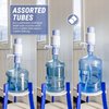 TERA PUMP Manual Water Pump for 5 Gallon Bottles, Fits Most 2-6 Gallon Bottles, Manual Hand Pressure Water Dispenser, 3 Tube Lengths, Sanitary Cap, Cleaning Brush, BPA-Free Food Grade Material