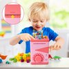 Kids Piggy Bank for Girls, Kids Safe with Password Lock, ATM Piggy Bank and Money Bank with Auto Grab Bill Slot, Toy Safe Birthday Gifts for 3 4 5 6 7 8 9 10 Years Old Children Teens Toddler (Pink)