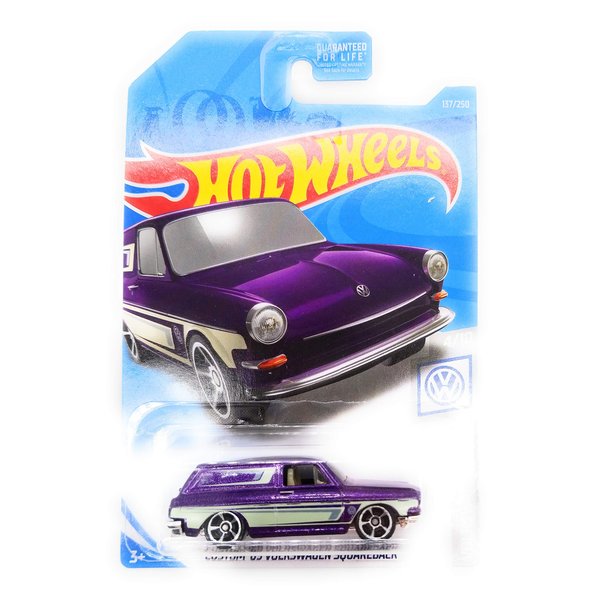Hot Wheels 2019 Volkswagen 4/10 - Custom '69 Volkswagen Squareback (Purple)