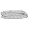 The VoIP Lounge 25 Foot Long White Handset Curly Cord for Landline Phone