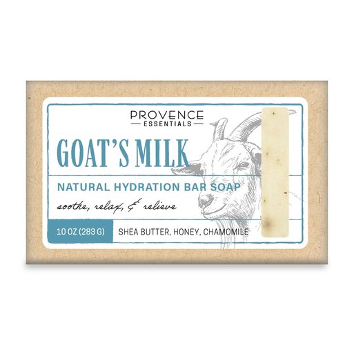 PROVENCE ESSENTIALS Natural Bar Soap (Goats Milk)