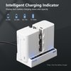 VILTROX Dual Smart USB Battery Charger 36W PD USB-C Super Fast 2-Channel Charging Station Compatible with Sony NP-F550 NP-F570 NP-F750 NP-F770 NP-F950 NP-F970 Camcorder/Video Light/Monitor Batteries