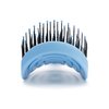 NuWay 4HAIR® DoubleC PRO® U.S. Patented Double Curved Detangling Brush is Hair Dryer Safe (Ocean Blue)