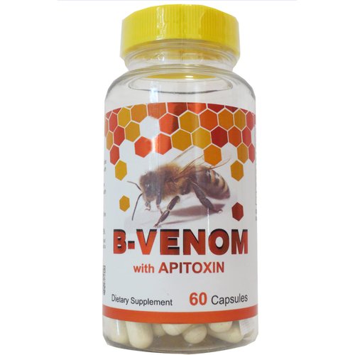 B - Venom Bee Venom with glucosamine sulfate veneno abeja capsulas