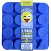 Sized Silicone Emoji Molds - 32 Cavity 2 Pack Set by Kitchen