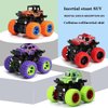 AHYCS Monster -Truck -Toys, Friction Powered Monster Trucks for Boys, Push and Go Vehicles Toy for Kids, Inertia Vehicle, Stunt On-Road Vehicle, Great for Birthday Party Gift for Boys Girls (Red)