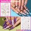 Teenitor Long Press On Nails Kit 24 Color Long Coffin Nail Tips Full Cover, 576pcs Long Coffin Press On Nails Long Coffin Fake Nails, Matte Press On Nails Long, Long Coffin Glue On Nails