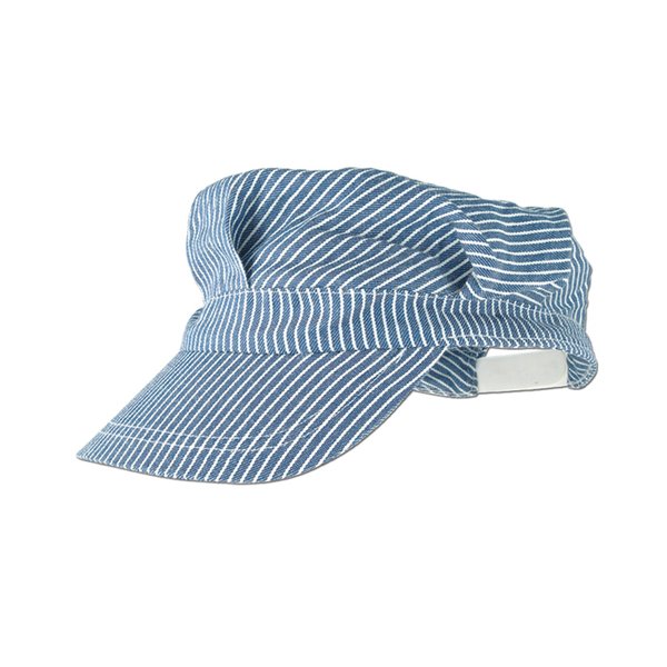 Beistle Train Engineer Hat – One Size Fits Most, Adjustable Plastic Strap, Train Birthday Party Supplies, Halloween Costume Dress Up, Train Conductor Hat, Novelty Train Party Hats,Blue