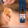 Natrulo Ear Drops for Ear Infection – Organic Ear Drops for Adult, Kids, Baby, Dog & Pets – Relieves Ear Aches, Itchy Ears, Infections, Swimmer's Ear, & Loosens Wax – Kids Safe, Made in USA