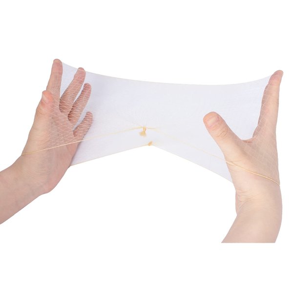 Askuang 100PCS Blonde Hair Net 20" Invisible Elastic Edge Mesh Hair Nets for Ballet Bun, Women Sleeping, Food Service, Short Wig Package 50cm
