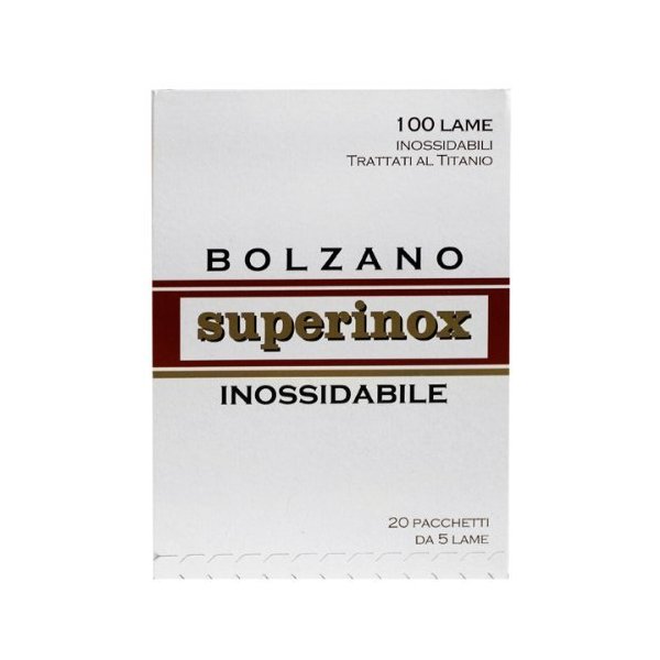 Bolzano, Bolzano Razor Blades, 100 Pack