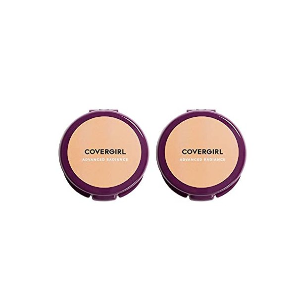 COVERGIRL COVERGIRL advanced radiance pressed powder, natural beige, pack of 2, 0.39 Ounce