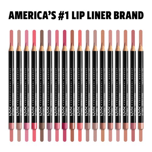 NYX PROFESSIONAL MAKEUP Slim Lip Pencil, Long-Lasting Creamy Lip Liner - Beige