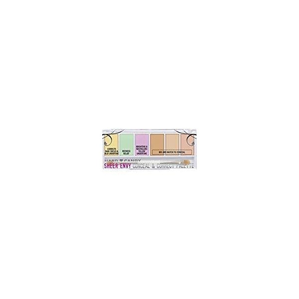 Hard Candy Sheer Envy Conceal & Corrector Palette, 941 Light Medium by Hard Candy