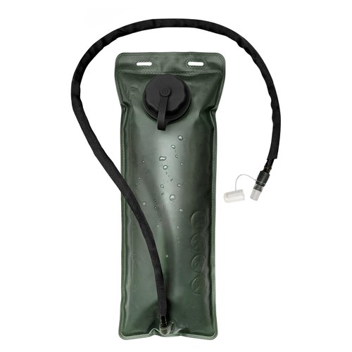 KNIT OUTDOOR Premium 3-Liter Hydration Bladder, BPA-Free, Leak-Proof, Insulated W/ Drinking Tube, Water Reservoir for Hiking, Cycling, and Outdoor Adventures (Black, 3-Liter)