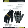 Ironclad Box Handler Work Gloves BHG, Extreme Grip, Performance Fit, Durable, Machine Washable, (1 Pair), Medium - BHG-03-M , Black