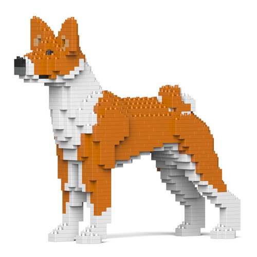 JEKCA Basenji 01S-M01 | Plastic Building Blocks | Age 14+