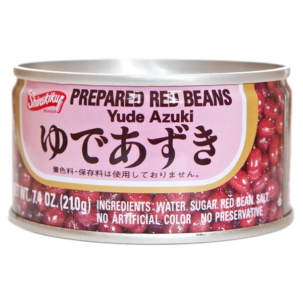 Yude Azuki (Prepared Red Beans) - 7.4oz {Pack of 3]