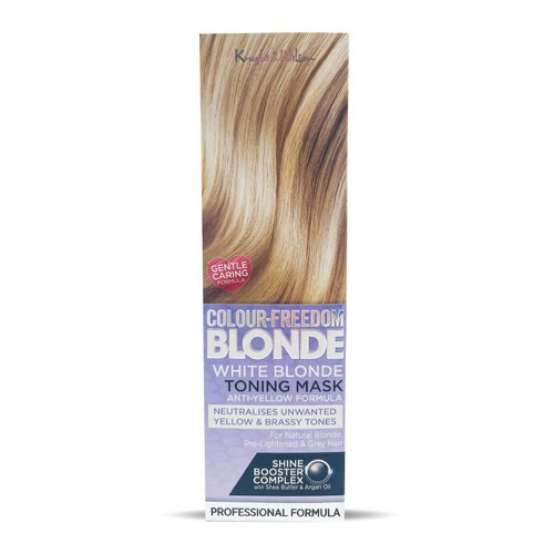 Blonde Hair Toner. Professional Deep Conditioning Hair Mask that Neutralizes Yellow & Brassy Tones. Cruelty Free & Vegan. By Knight & Wilson. 5.07 Fl Oz