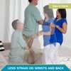Able Life Universal Standing Handle, Portable Standing Aid Equipment for Easy and Safe Transfers, Ergonomic Lift Assist Grab Bar for Adults, Seniors, and Elderly, Sit to Stand Lifting Aid, Ivory
