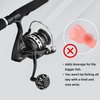 GOMEXUS Power Handle for Penn Pursuit III/IV Clash I II Conflict I 1000-4000 Spinning Reel Handle(Not for Conflict II)