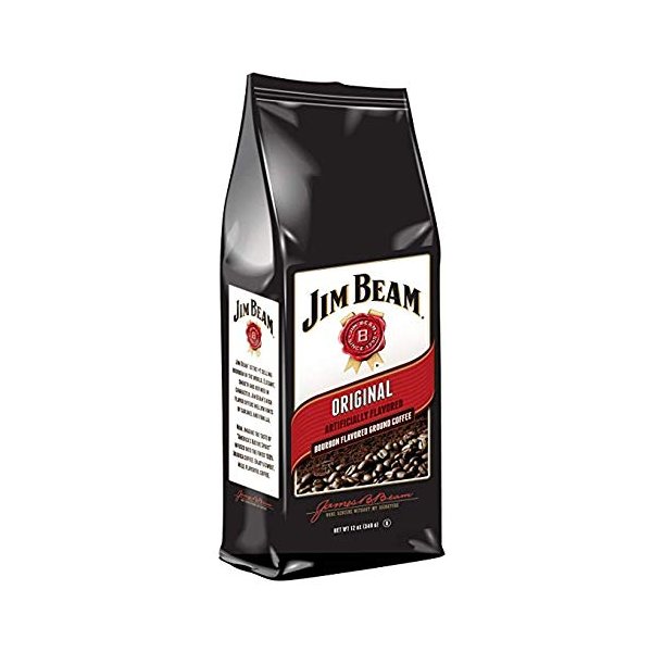 Jim Beam Original Bourbon Flavored Ground Coffee - 12oz Bag