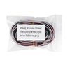 OliYin 50 feet 26AWG Servo Cable 3p Line for Futaba JR RC Servo Hobby Model Aircraft Model Wiring 30 corex0.08mm