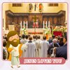 Bememo 50 Pcs Little Jesus Figures Original Design Mini Rubber Jesus Toys to Hide and Seek Christmas Religious Party Favors Sunday School Baptism Gifts