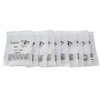 10 Packs Dental Orthodontics 3-1/2 Oz Force Clear Elastics Rubber Bands 3/16" Rabbit 1000pcs