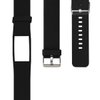 kwmobile Strap Compatible with Polar A360 / A370 Strap - Replacement Silicone Watch Band - Black