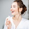 Oral Hygiene Accessories Standard Water Hose Plastic Handle with Water Flosser Replacement Jet Tip, Compatible with Waterpik Oral Irrigator WP-100 WP-300 WP-660 WP-900 (4 Pieces)