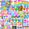 135pcs Party Favors for Kids 4-8-12,Fidget Toys Pack ,Easter Egg Fillers Easter Basket Stuffers Birthday Gift, Treasure Box Toys for Classroom Prizes, Bulk Toys, Goodie Bag Stuffers Pinata Stuffers