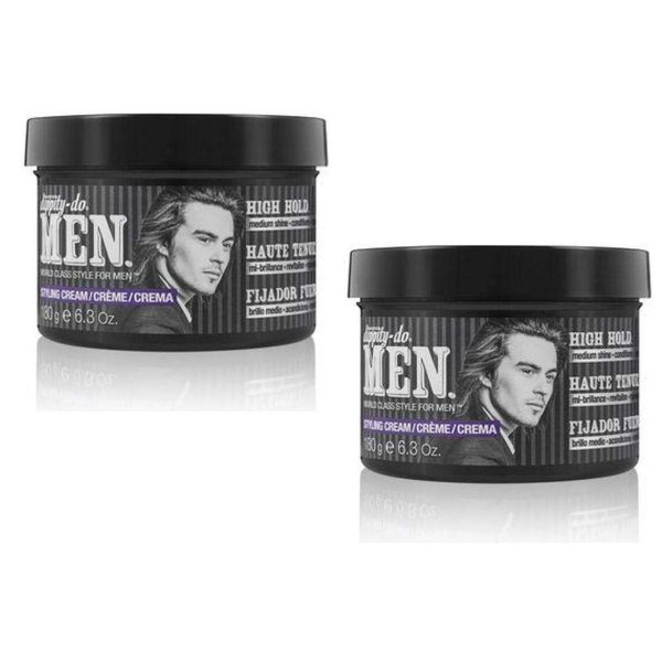 Dippity Do Men Styling Cream 2 Pack - Dippity Do Hair Gel (2 x 180 gram Jars)