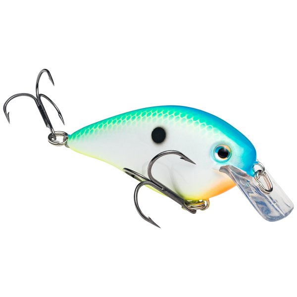 Strike King (HCKVDS1.5-534) KVD Square Bill 1.5 Fishing Lure, 534 - Citrus Shad, 3/8 oz, Unique Action