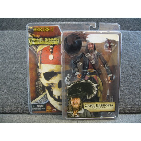 NECA Pirates of the Caribbean Action Figure Series 1 Capt. Barbossa
