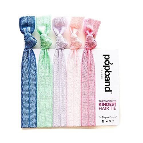 Popband Milkshake Elastic Hair Tie Bands 5 Pack