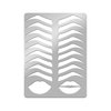 BAMTTOO Microblading Double-sided Eyebrow Tattoo Templates Professional Eyebrow Stencil Shaping Template Practice Skin for Eyebrows Microblading Supplies