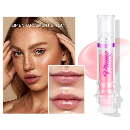 Yeuxtty Lip Plumper Gloss,Natural Spicy Lip Plumping Booster Moisturizing Hydrating Lip Plumping Oil and Lip Care Serum for Women Girls(#1)