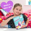 GirlZone Unicorn Letter Writing Set For Girls, 45 Piece Stationery Set, Great Birthday Gift for Girls of All Ages