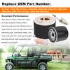 FHSJXR 11029-1004 Air Filter 49065-2078 Oil Filter Spark Plug Fuel Filter Tune Up Kit for Kawasaki Mule 500 520 550 600 610 2500 2510 2520 KAF300 KAF400 KAF620A KAF620B Mule SX 4x4 SE