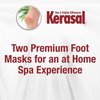 Kerasal Intensive Repair Foot Mask Foot Mask for Cracked Heels and Dry Feet, 2 Count, (Pack of 2)
