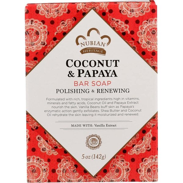 Nubian Heritage Soap Bar Coconut Papaya