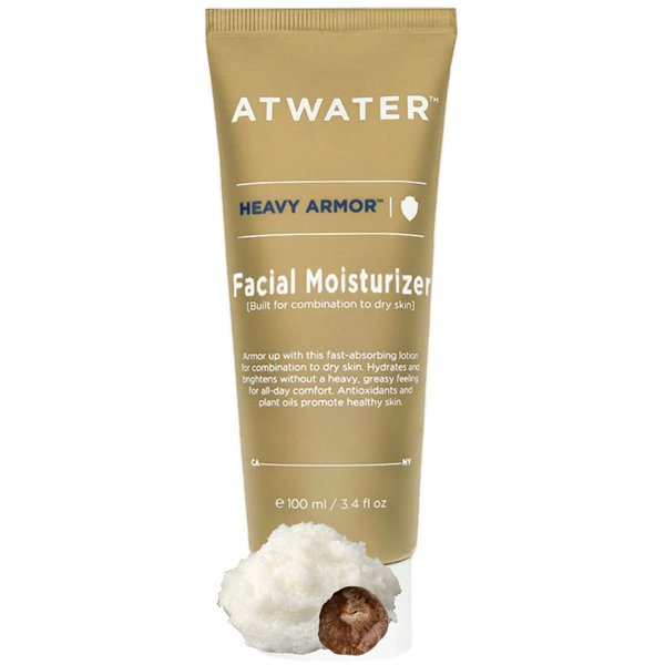 ATWATER Men's Face Moisturizer for Dry Skin with 5% Niacinamide and Shea Butter, 3.4 oz, Face Cream that Strengthens Skin's Moisture Barrier, Anti Aging Face Cream, Day & Night, Unscented