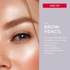 Mirabella Eyebrow Pencil, Dark - Ultra-Fine Point Precision Brow Pencil - Rich Blendable Color Defines and Fills In Brows Naturally - Long-Lasting, Smudge-Proof and Waterproof Formula
