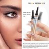 Magic Eyebrow Pencil, 2024 New 3D Microblading Waterproof Eyebrow Pencil, Natural Makeup Fine Stroke Magic Eyebrow Pencil with 4 Micro-Fork Tip for Women (Deep Coffee)