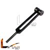 LAJA Imports Limited Edition - Tactical Black - Set of 2 Pcs Aluminum Sensory Tuning Fork C 128 512